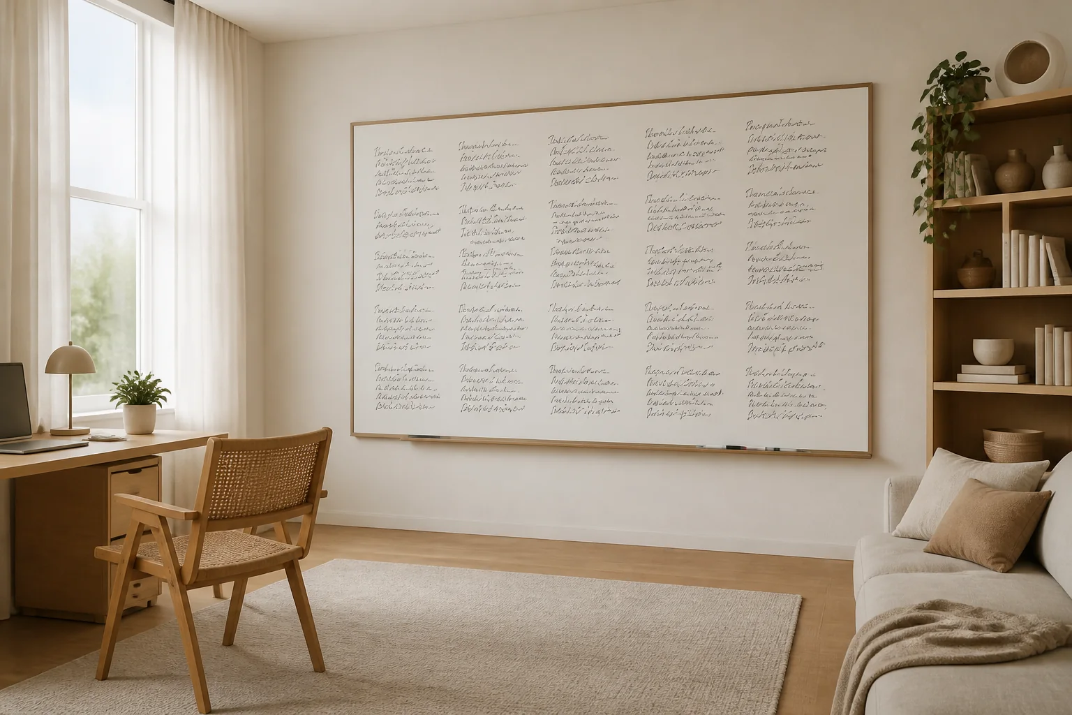 A 20-item to-do list reads as a wall, so none of it happens (render)